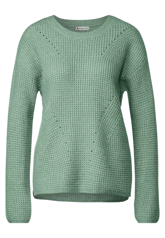 Street One Pullover mit Strickmustermix
