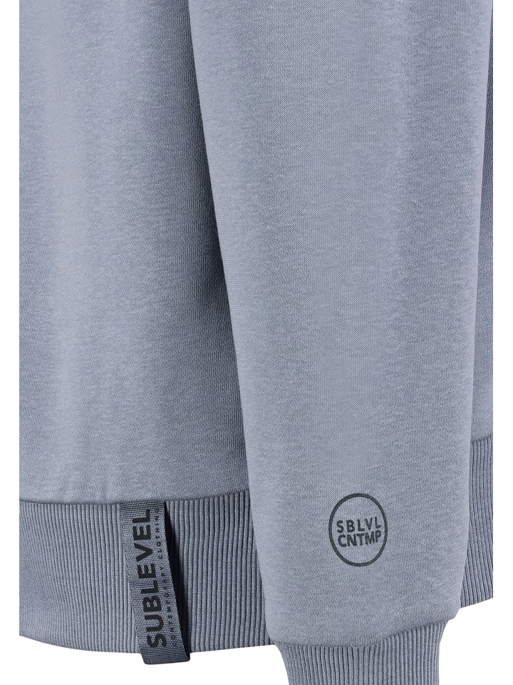 Sublevel Sweatjacke in Hellblau günstig kaufen