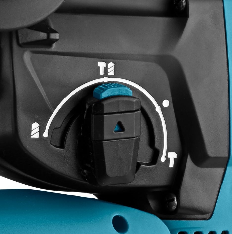 Makita DHR243RTJW Kombihammer, 18 Volt, 5,0 Ah Li-Ion-Akku + DX07 integrierte Staubabsaugung mit HEPA-Filter
