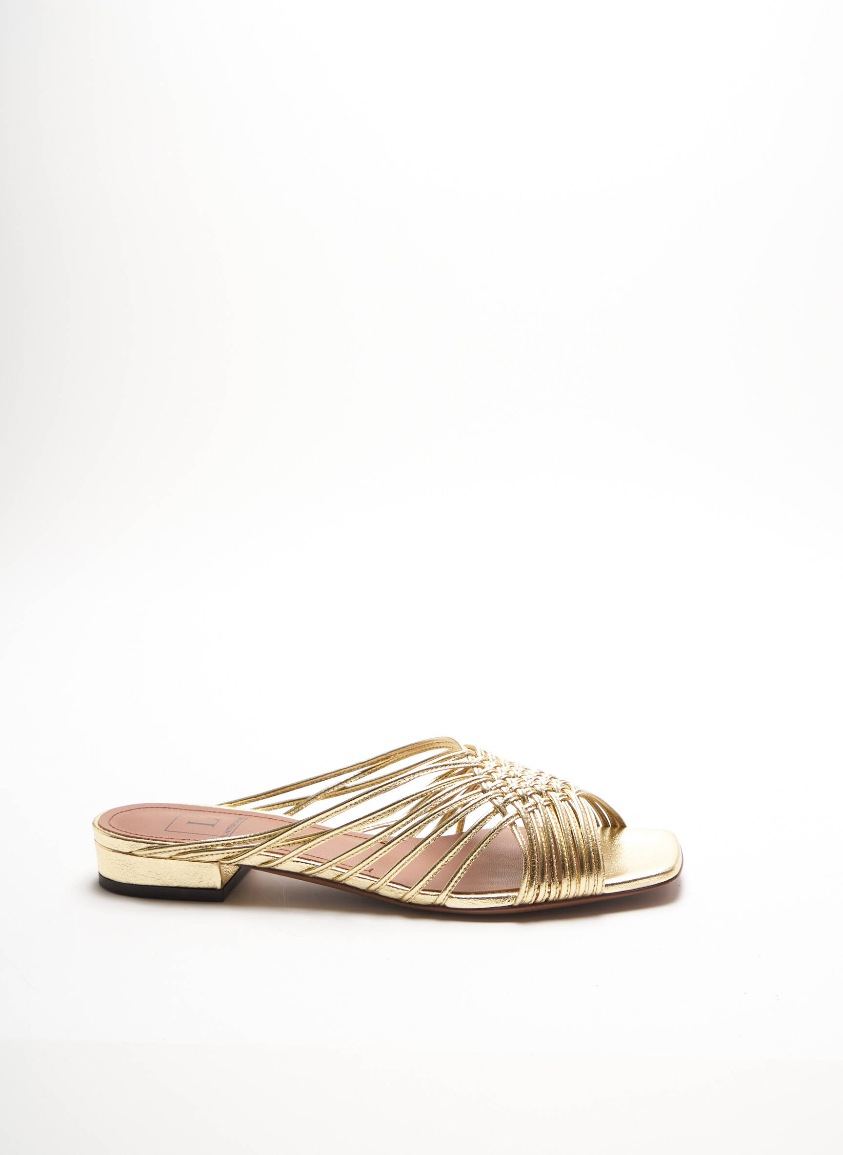 L Autre Chose Sandales Nu Pieds Femme couleur jaune