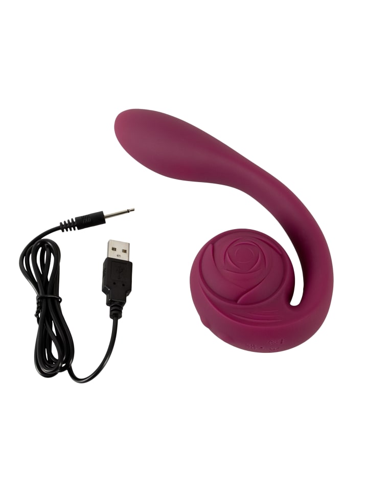 You2Toys Vibrator Bendable Spot-on Vibrator in rot günstig kaufen 20 cm
