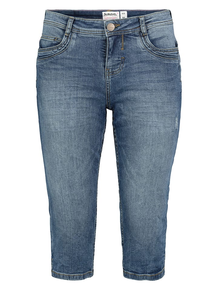 Sublevel Jeans-Caprihose - Skinny fit - in Hellblau günstig kaufen