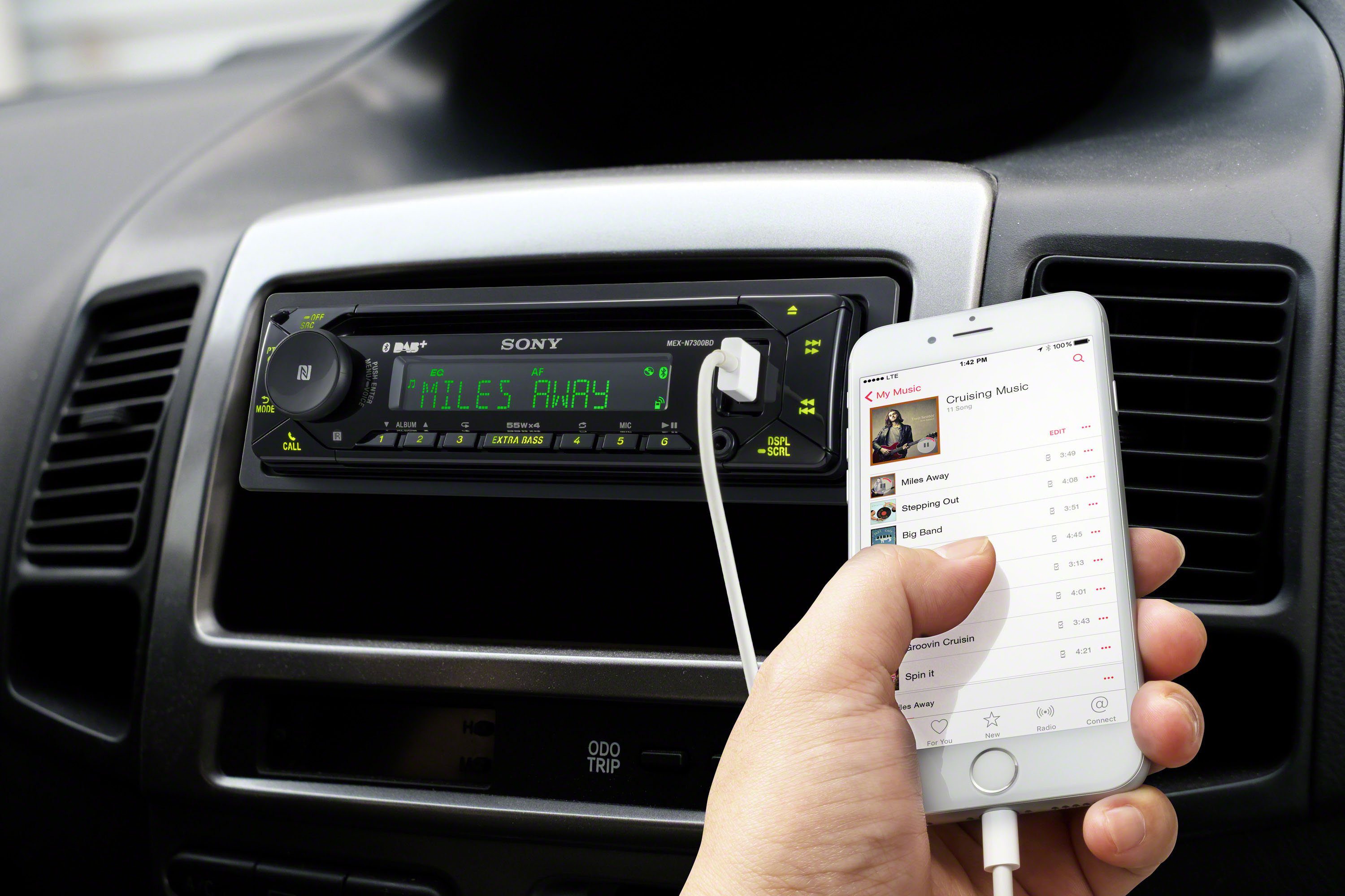 Sony MEXN7300KIT Autoradio (Digitalradio (DAB), 55 W)