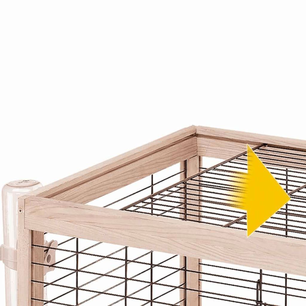 Ferplast Hühnerstall Kaninchenkäfig Arena 100 100 x 62,5 x 51 cm 57089517