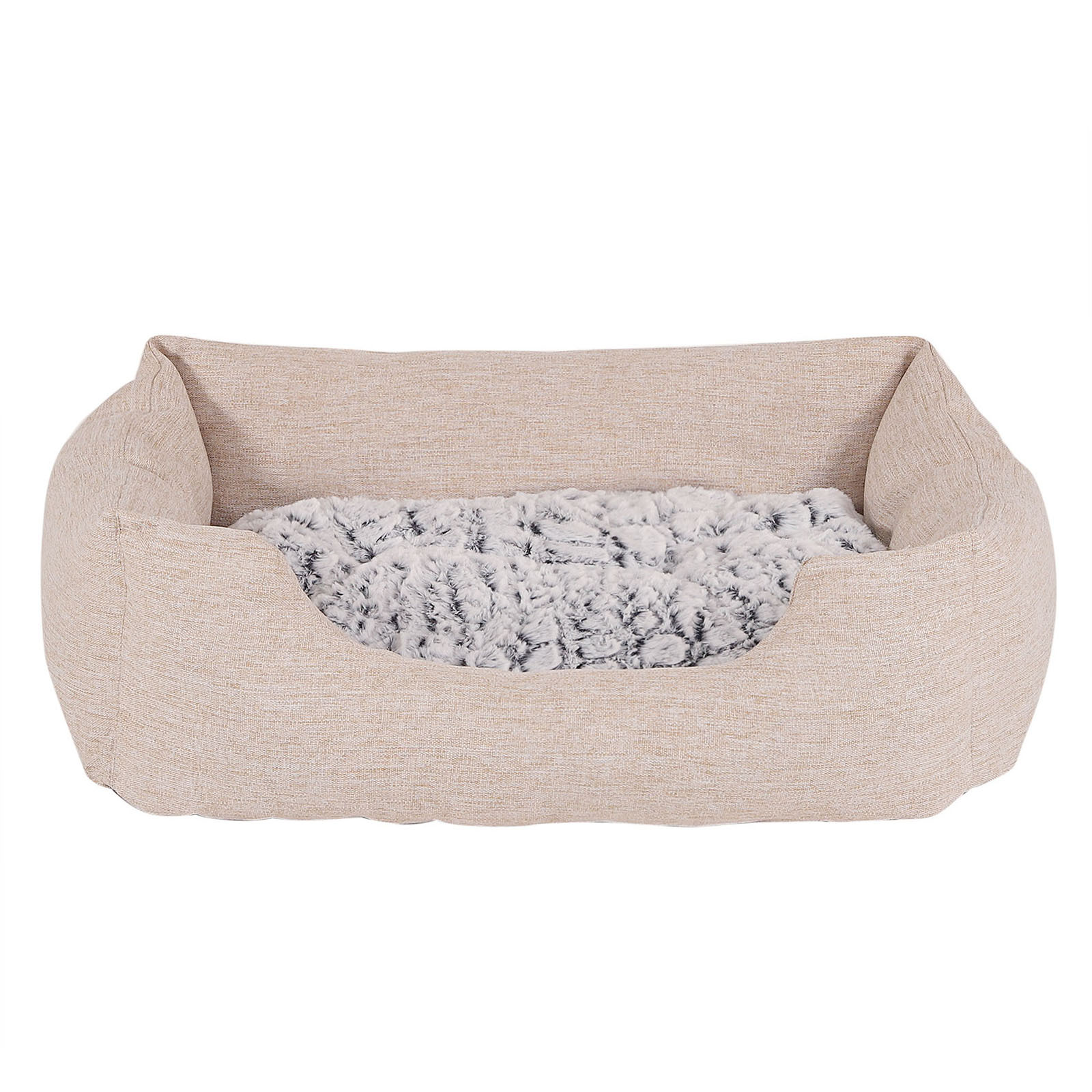 Lionto Hundebetten Lionto Hundebett mit Wendekissen meliert M
