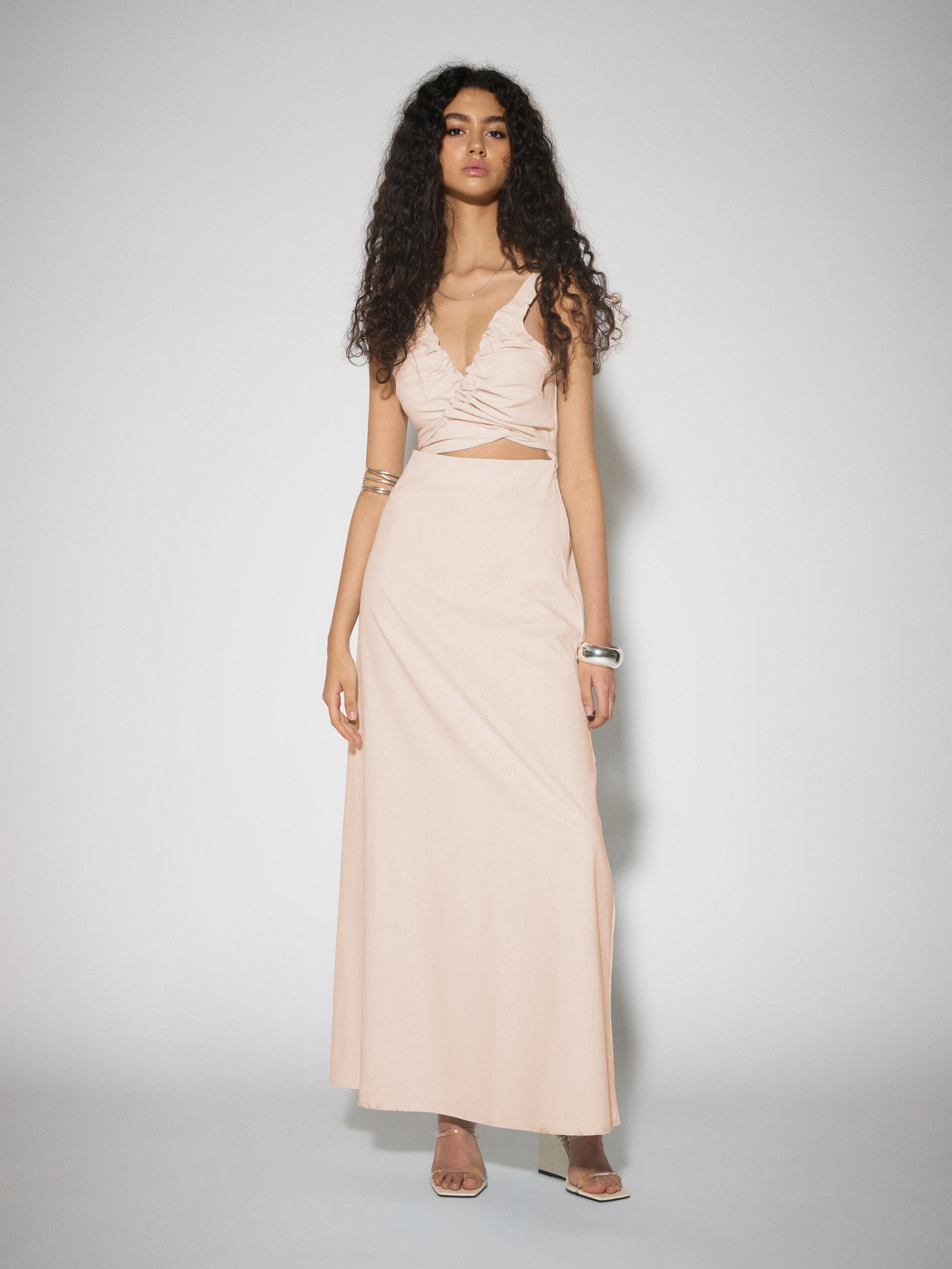 SOMETHINGNEW X KLARA HELLQVIST Langes Kleid
