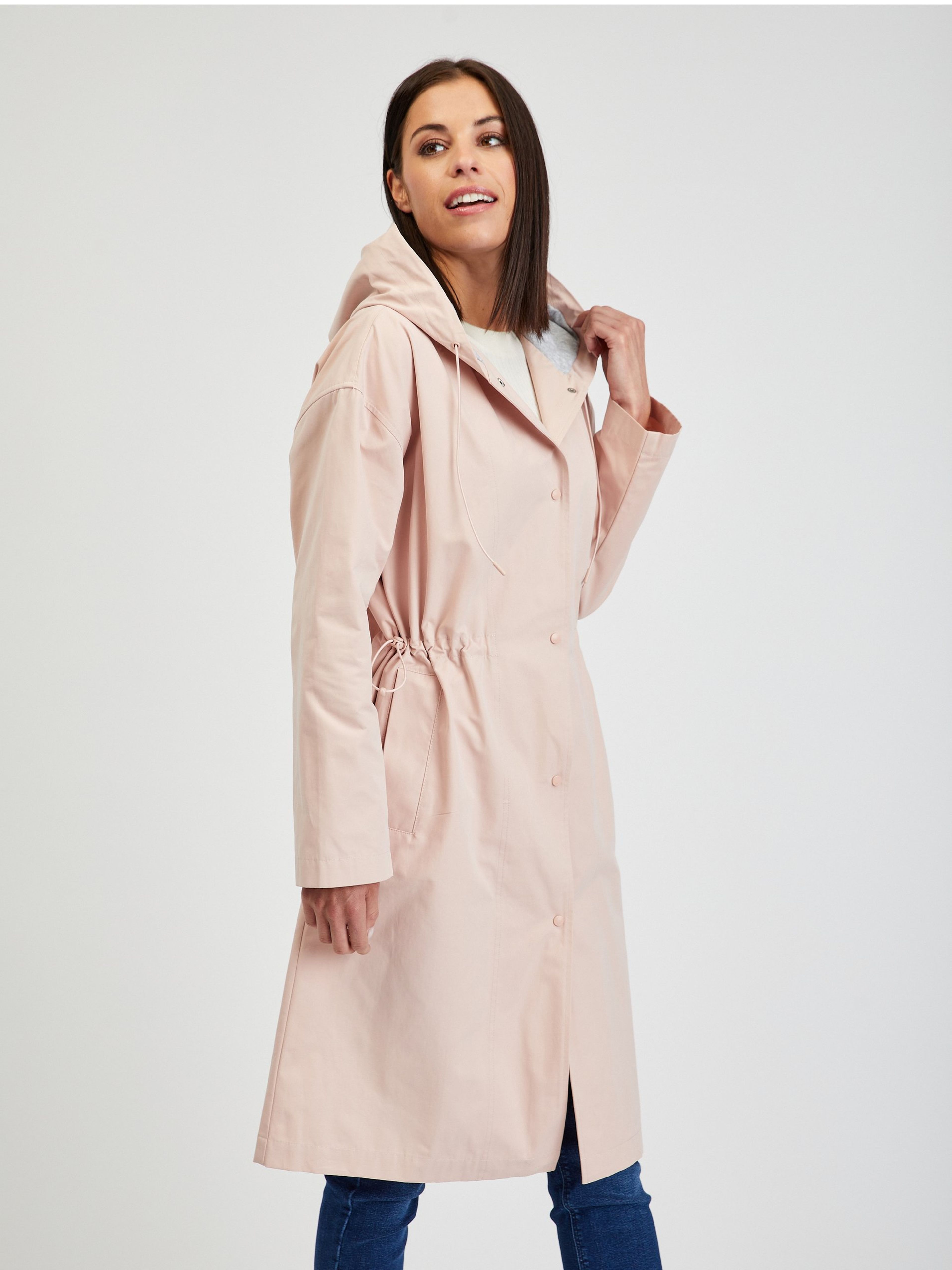 Hellrosa Damenparka ORSAY