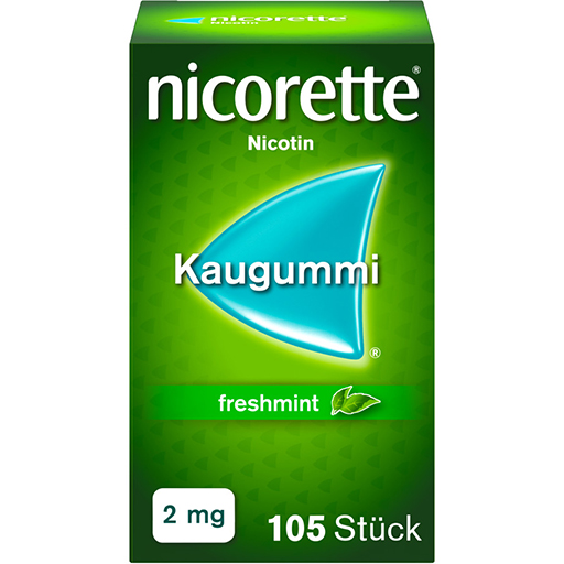 NICORETTE Kaugummi 2 mg freshmint  105 St  Kaugummi