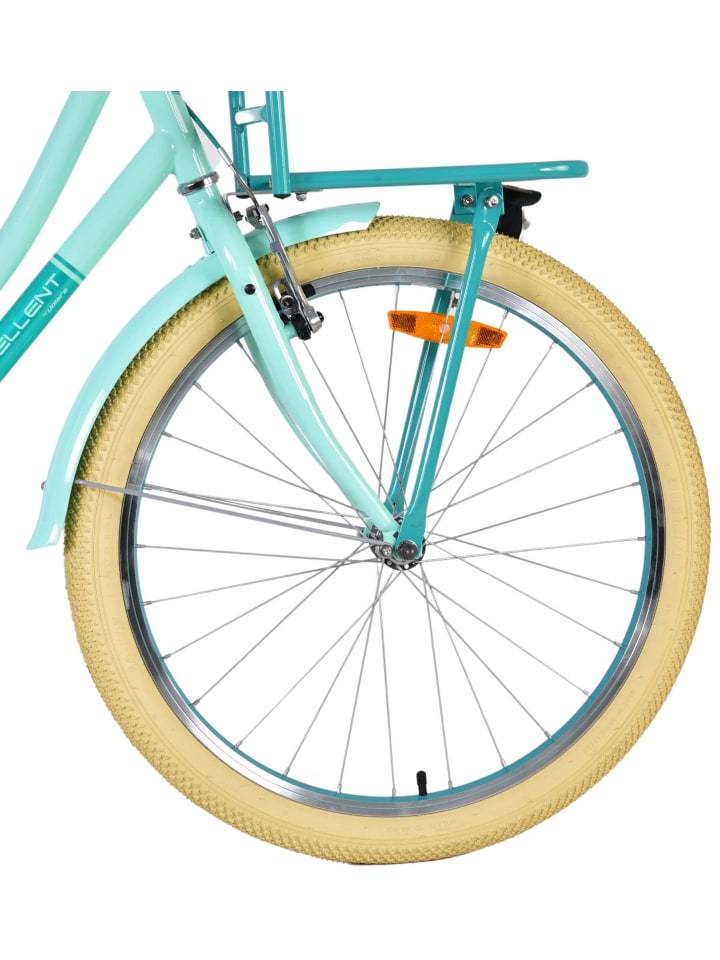 Volare Kinderfahrrad Excellent Fahrrad für Mädchen 24 Zoll Kinderrad in Grün 8 Jahre günstig kaufen onesize