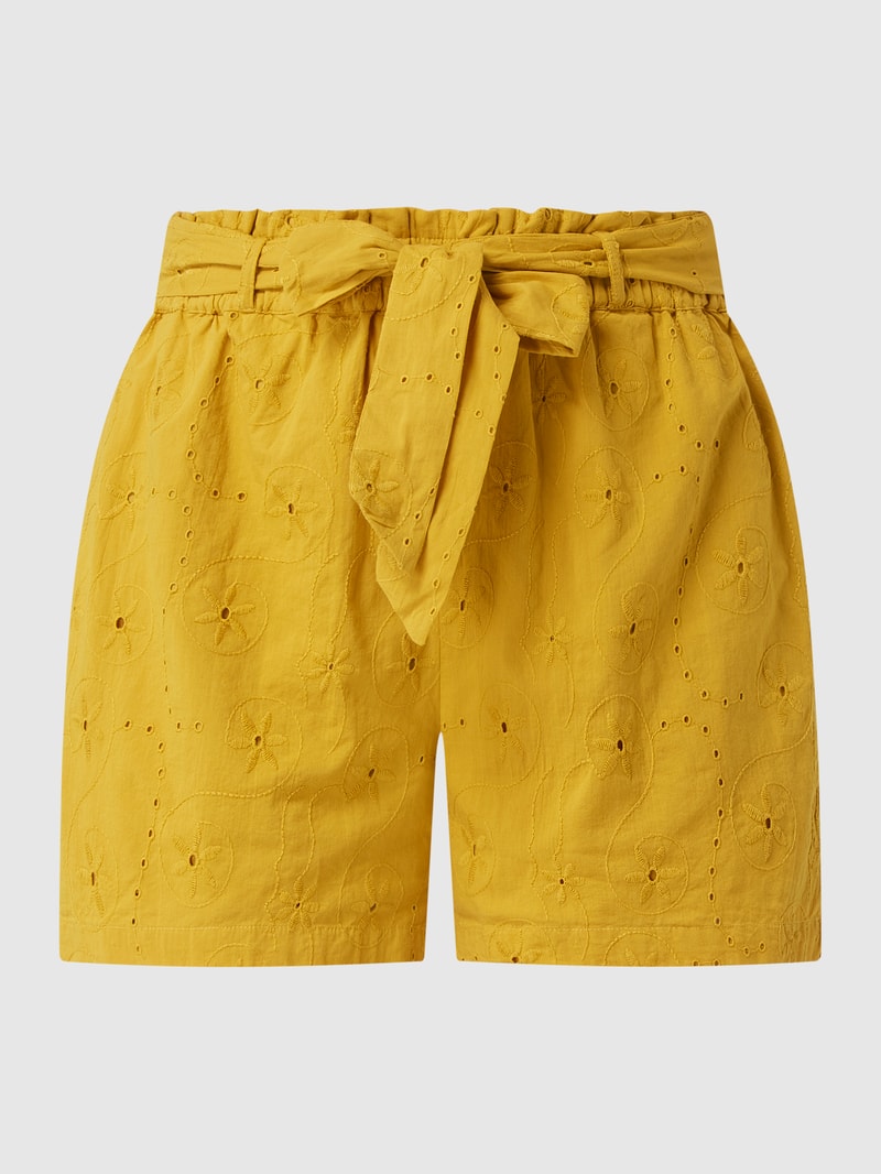 Shorts aus Lochspitze Modell 'Vania' in weiß