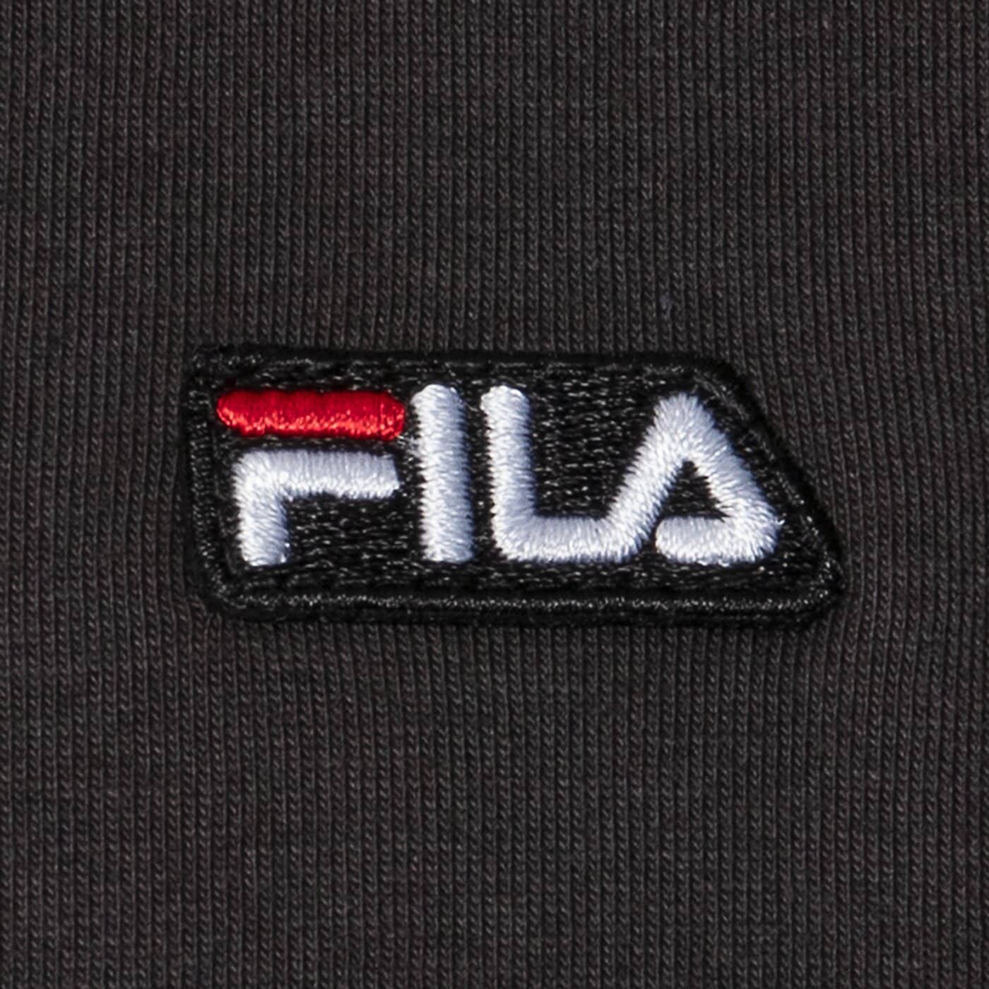 FILA T-SHIRT BADGE LOGO TEE Schwarz