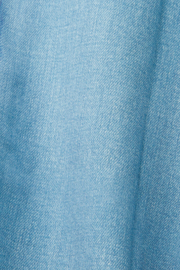 Hemd mit durchgehendem Denim-Print