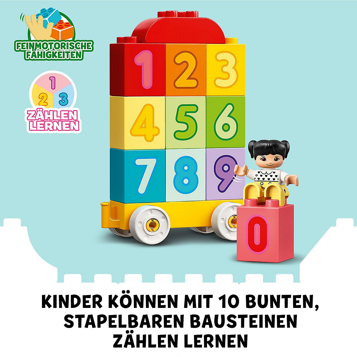 LEGO® DUPLO 10954 Zahlenzug – Zählen lernen