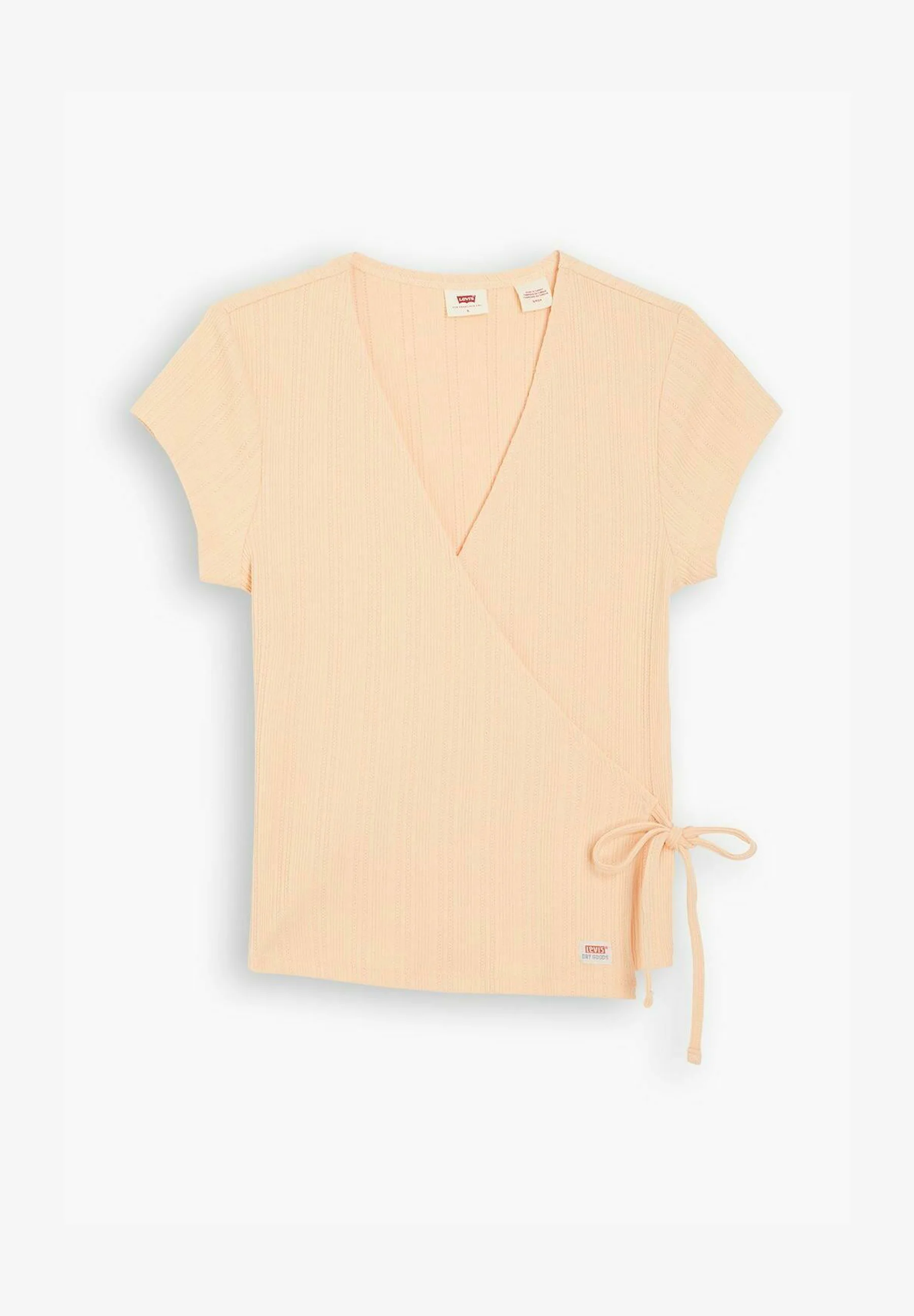 Levi's® DRY GOODS POINTELLE WRAP POWDERED - Blusa