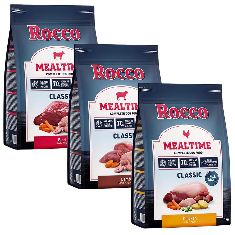 Probierpaket Rocco Mealtime 3 x 1 kg