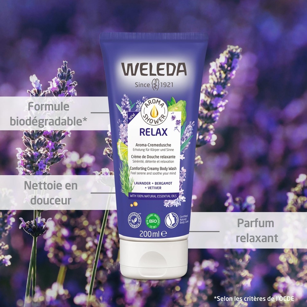 WELEDA Aroma Shower Relax - 200 ml Hygiène