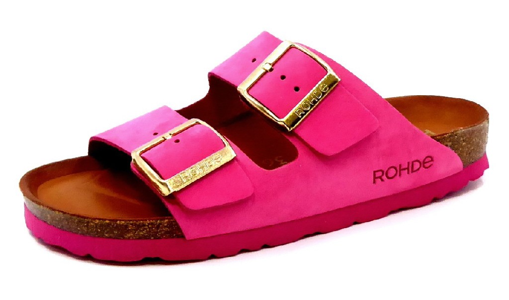 ROHDE Komfort Sandalen lila/pink