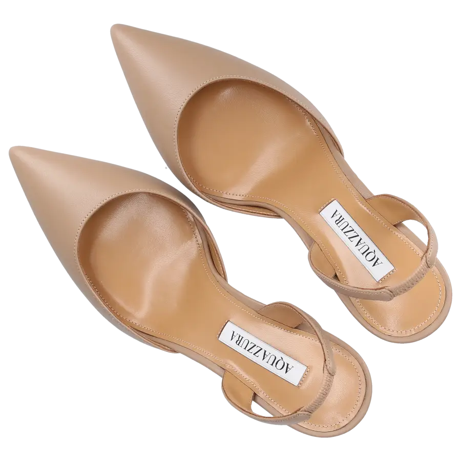 Aquazzura - Pumps SO NUDE 85 Nappaleder - beige