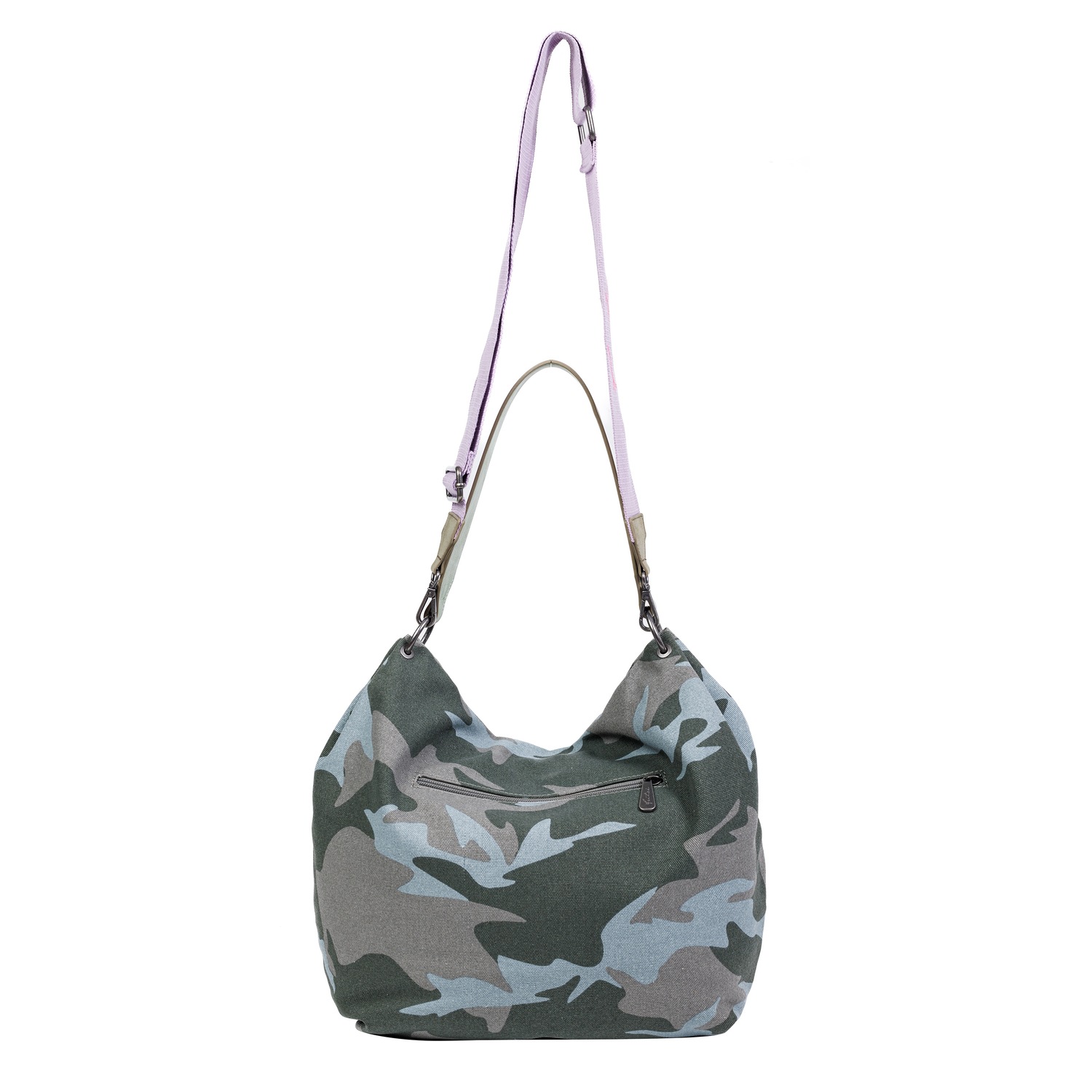 Schultertasche Joshi02 mit abnehmbarem Logoanhänger