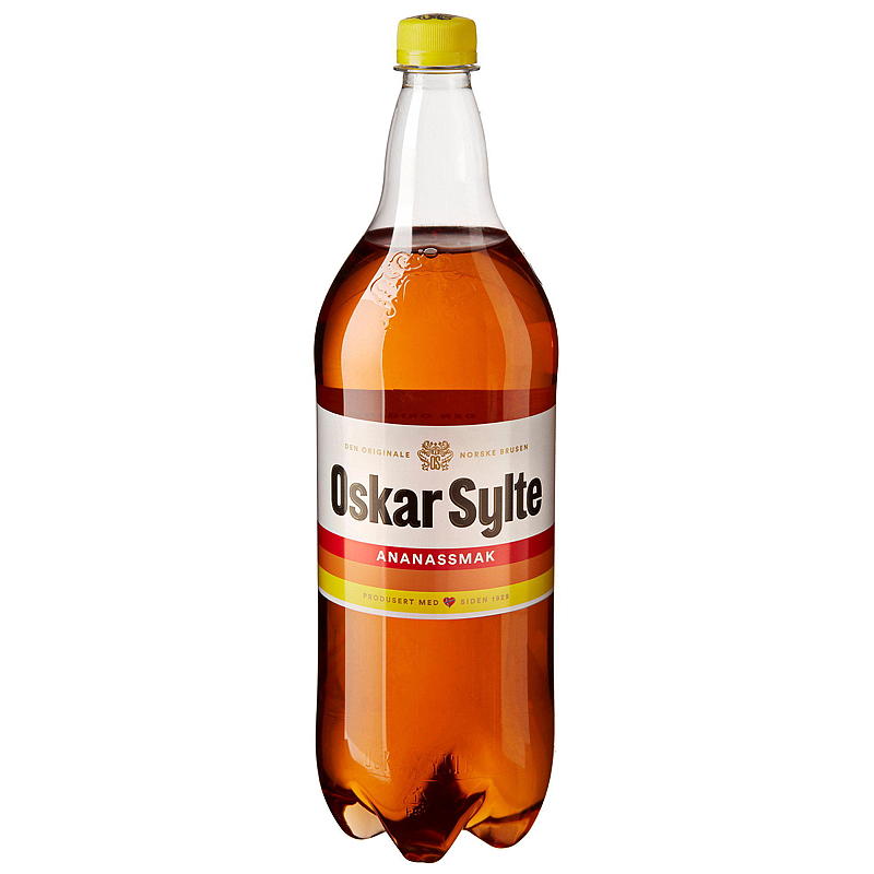 Oscar Sylte Ananasbrus 1,5 l, Oskar Sylte