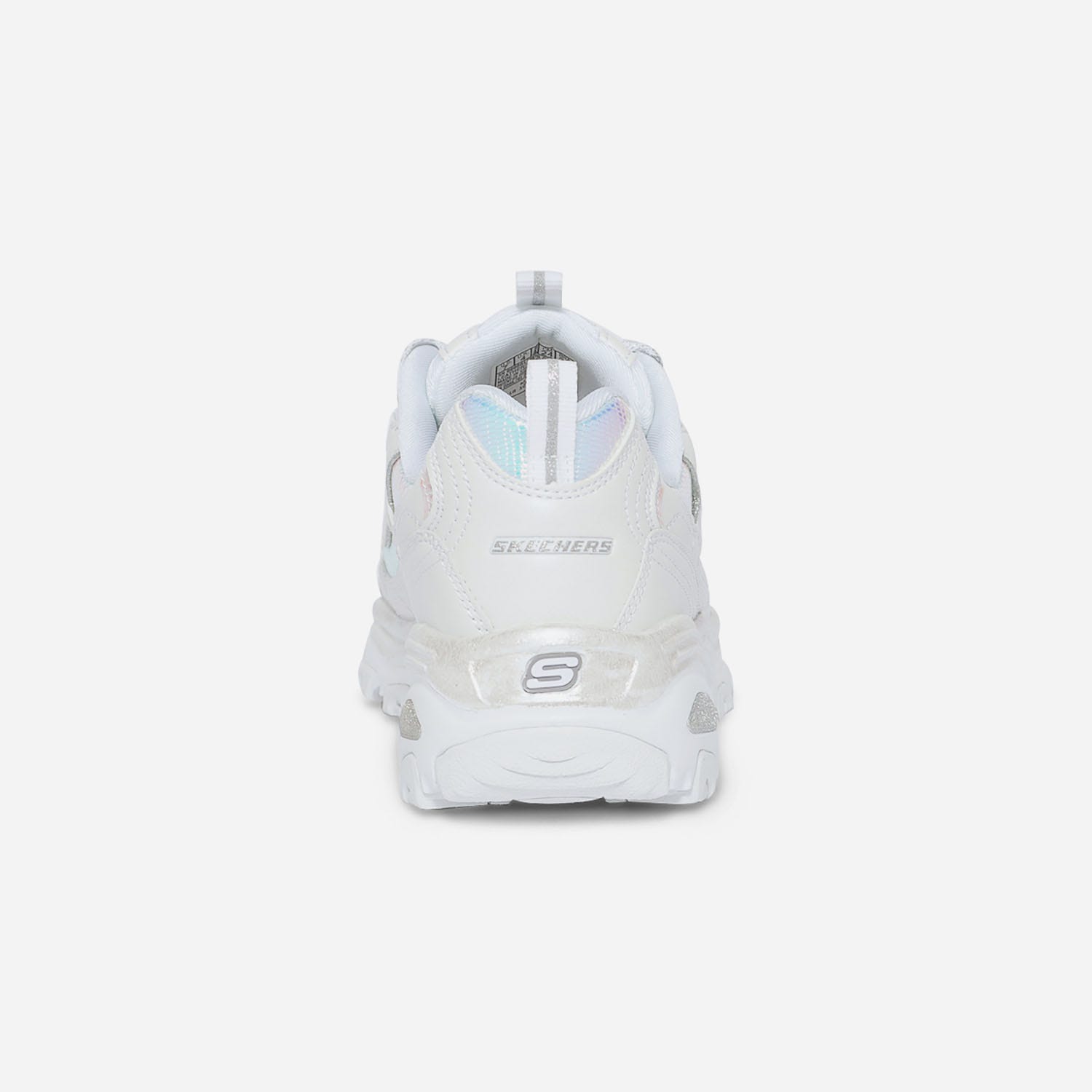 Tennis SKECHERS blanche et argent