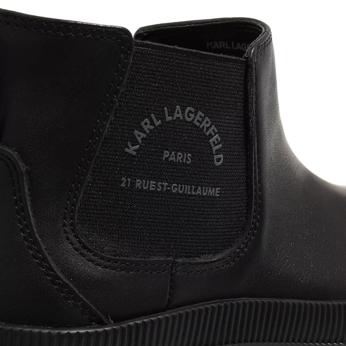 LAGERFELD Stiefeletten schwarz Stiefelette
