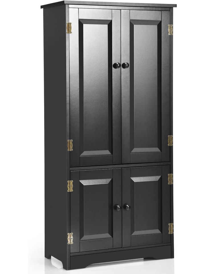 COSTWAY Garderobenschrank in Schwarz günstig kaufen 120 cm