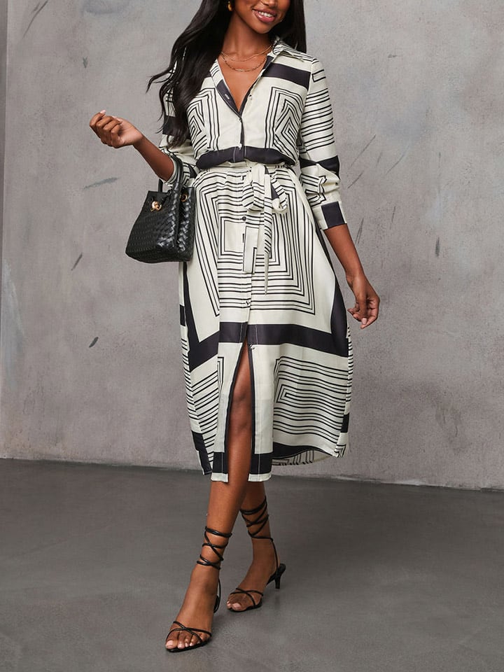 LA Angels Kleid in Creme/ Schwarz günstig kaufen