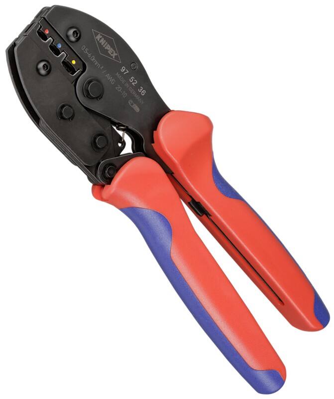 Knipex Crimpzange 97 52 36 Chrom-Vanadium-Stahl