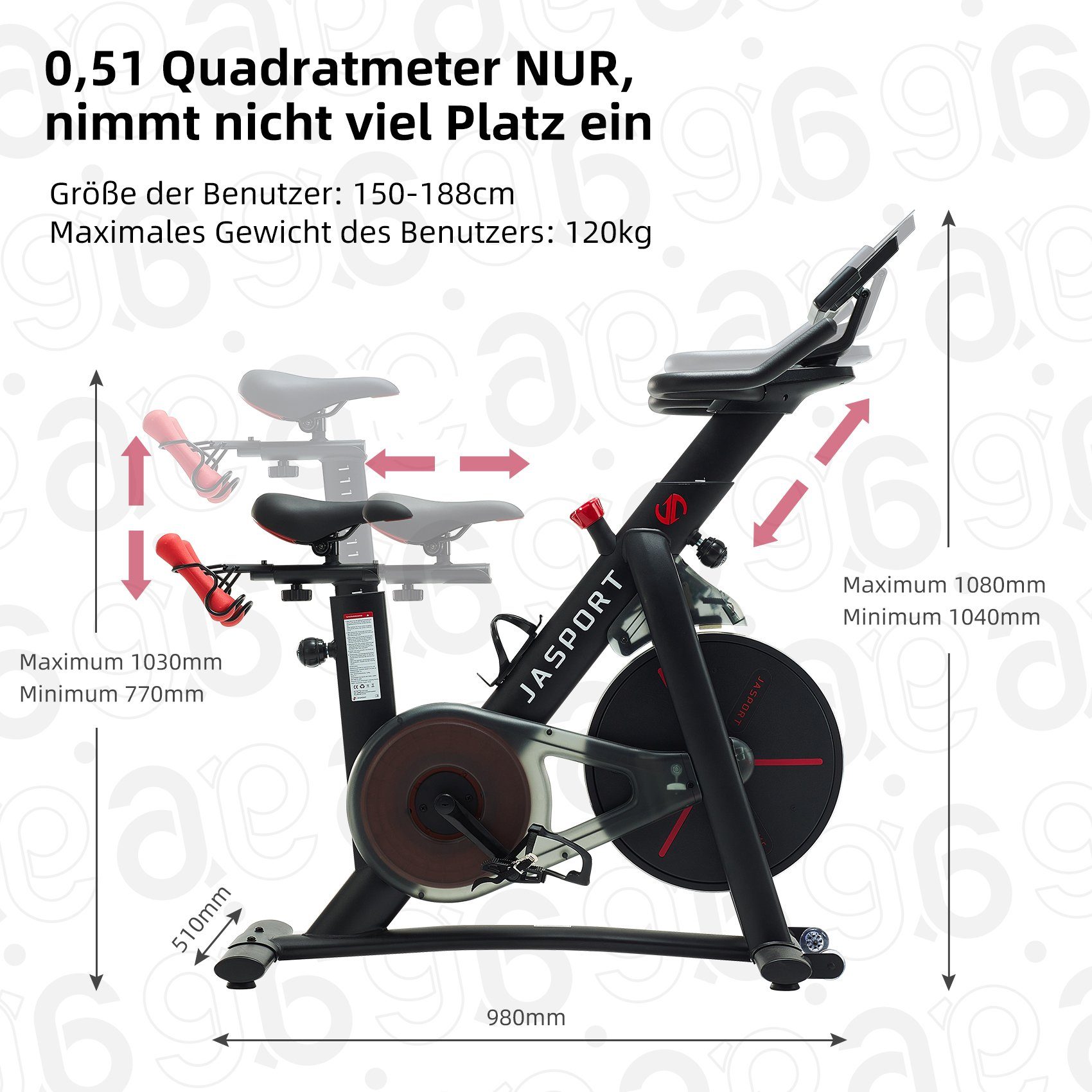 JASPORT Speedbike JAS-S3, Besondere Merkmale