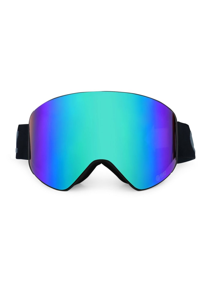 YEAZ APEX Magnet-Ski-Snowboardbrille grün verspiegelt/schwarz in grün günstig kaufen onesize