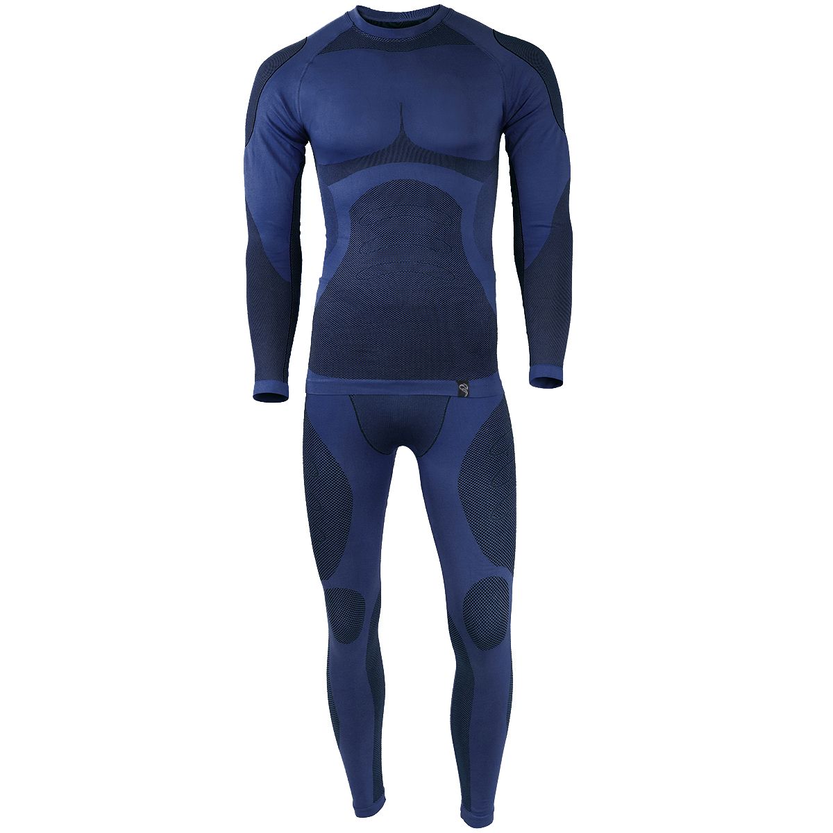 Black Snake Python Navy Herren Funktionsunterwäsche Set
