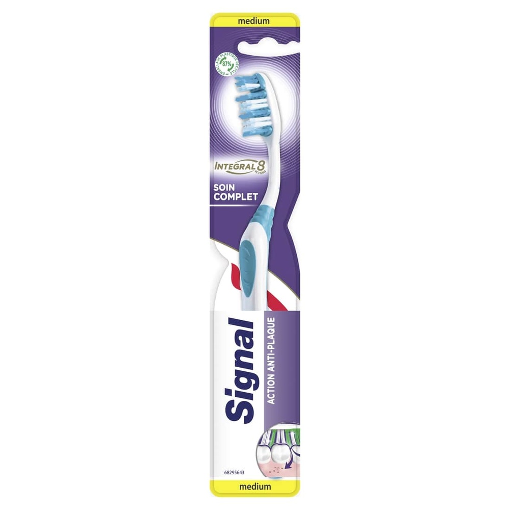 signal SIGNAL Brosse à Dents Integral 8 Soin Complet Medium x1 Brosse à dents