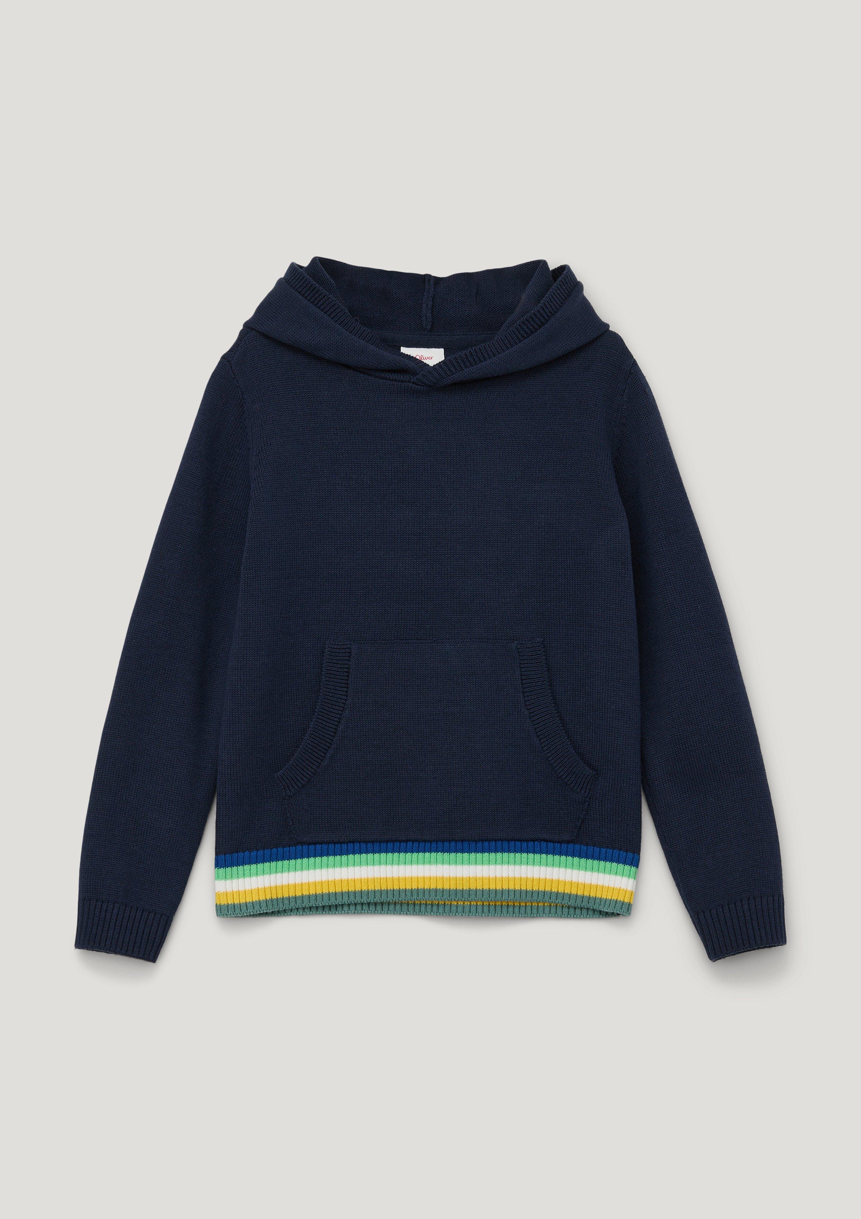 Strickpullover mit Streifendetail  2134241-5952