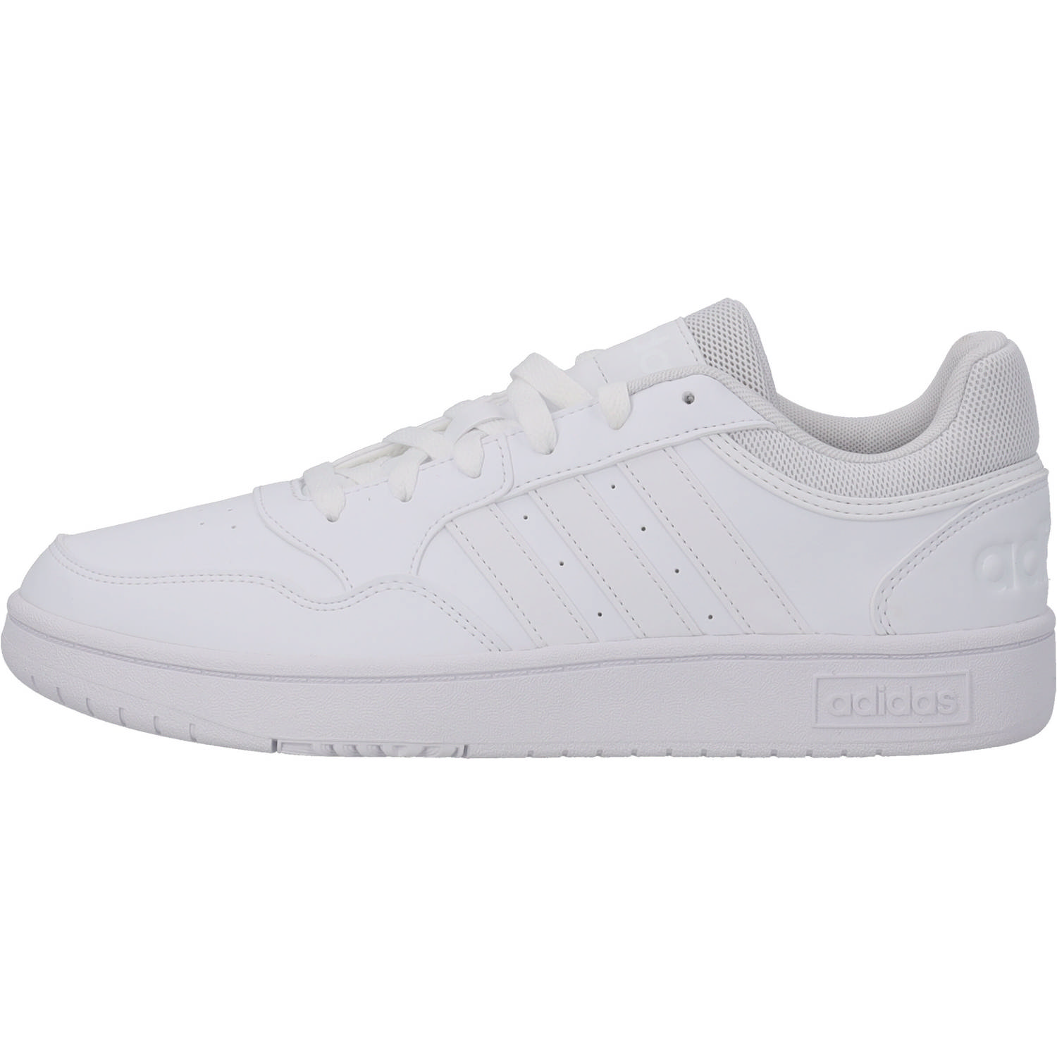 Adidas Hoops 3.0 M, Sneakers Low, Herren, ftwr white/ftwr white/core bla