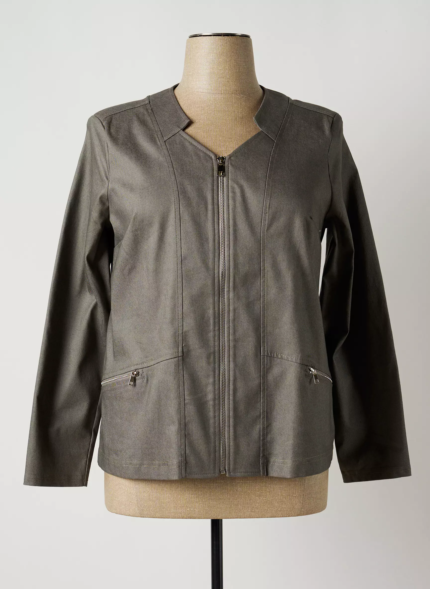 Halogene Vestecasual Femme couleur gris