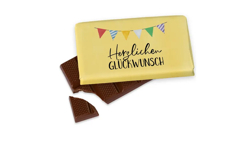 Geschenk für Dich Schokolade Herzl. Glückwunsch 40 g
