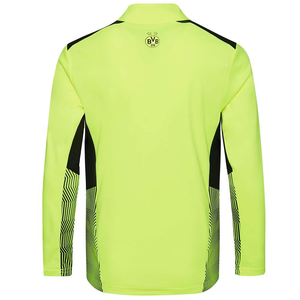 Borussia Dortmund BVB 09 PUMA 1/4 Zip Kinder Trainings Oberteil 759070-03