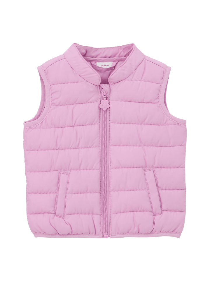 s.Oliver Outdoor-Weste ärmellos in Pink günstig kaufen