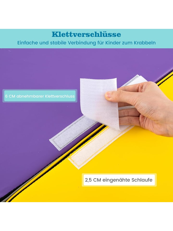 COSTWAY 4 TLG. Schaumstoffbausteine in Bunt günstig kaufen onesize