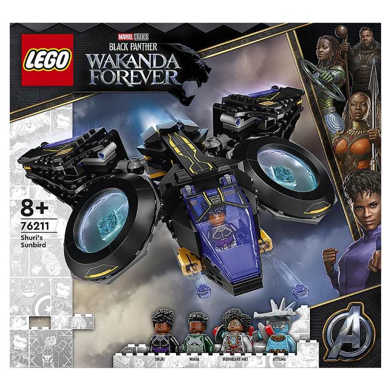 76211 Le sunbird de shuri LEGO Marvel