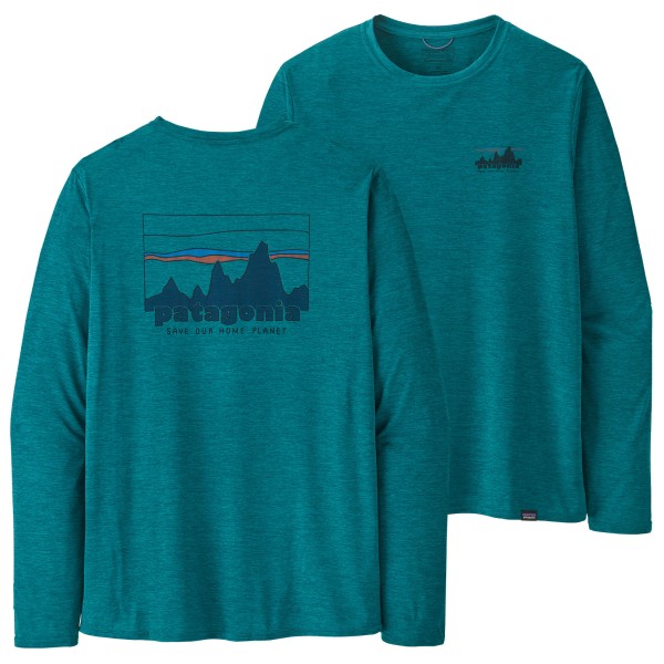 Patagonia - L/S Cap Cool Daily Graphic Shirt - Funktionsshirt