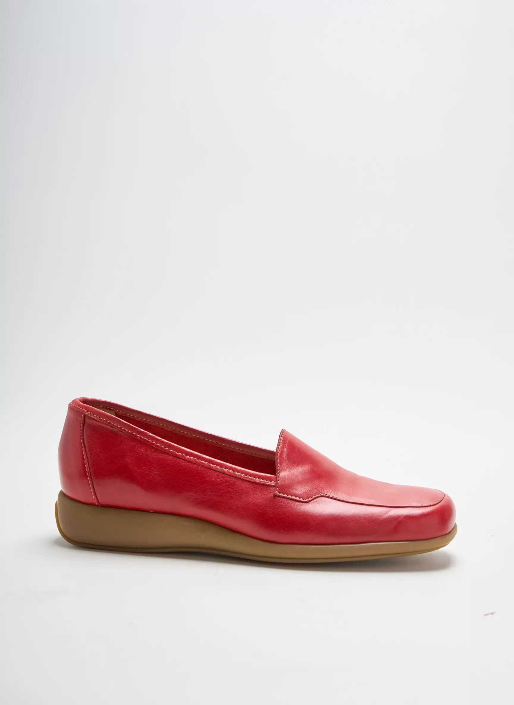 Geo Reino Mocassins Femme couleur rouge