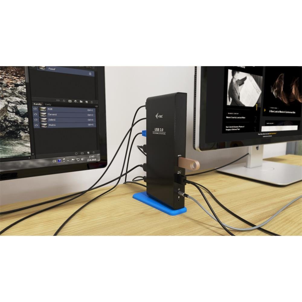 I-TEC Laptop-Dockingstation, USB 3.0 / USB-C, Dual HDMI