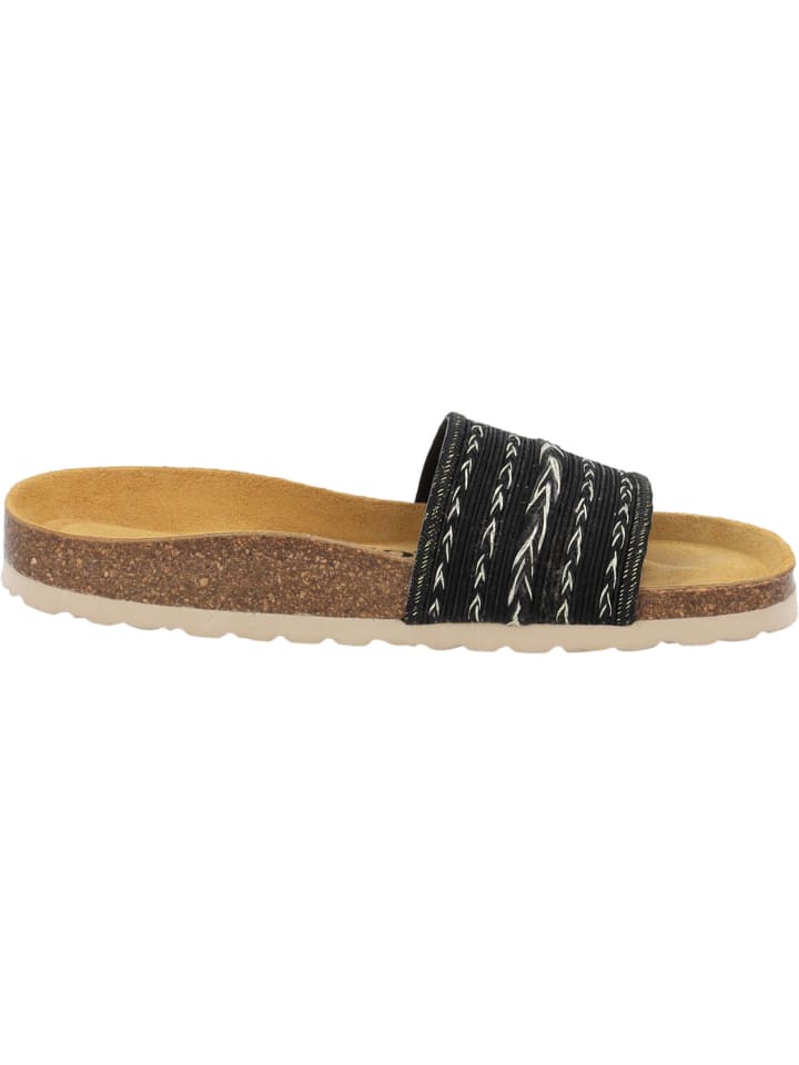 palado Pantoletten in negro/oro (7cm) günstig kaufen
