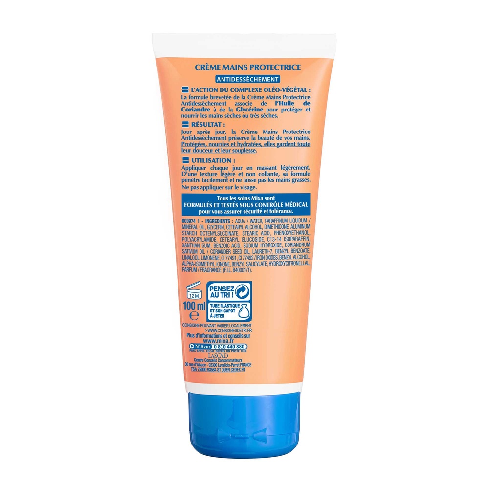 mixa Intensif Peaux Sèches Crème Mains Antidessèchement