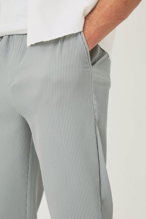Slim-Fit Hose mit elastischem Bund