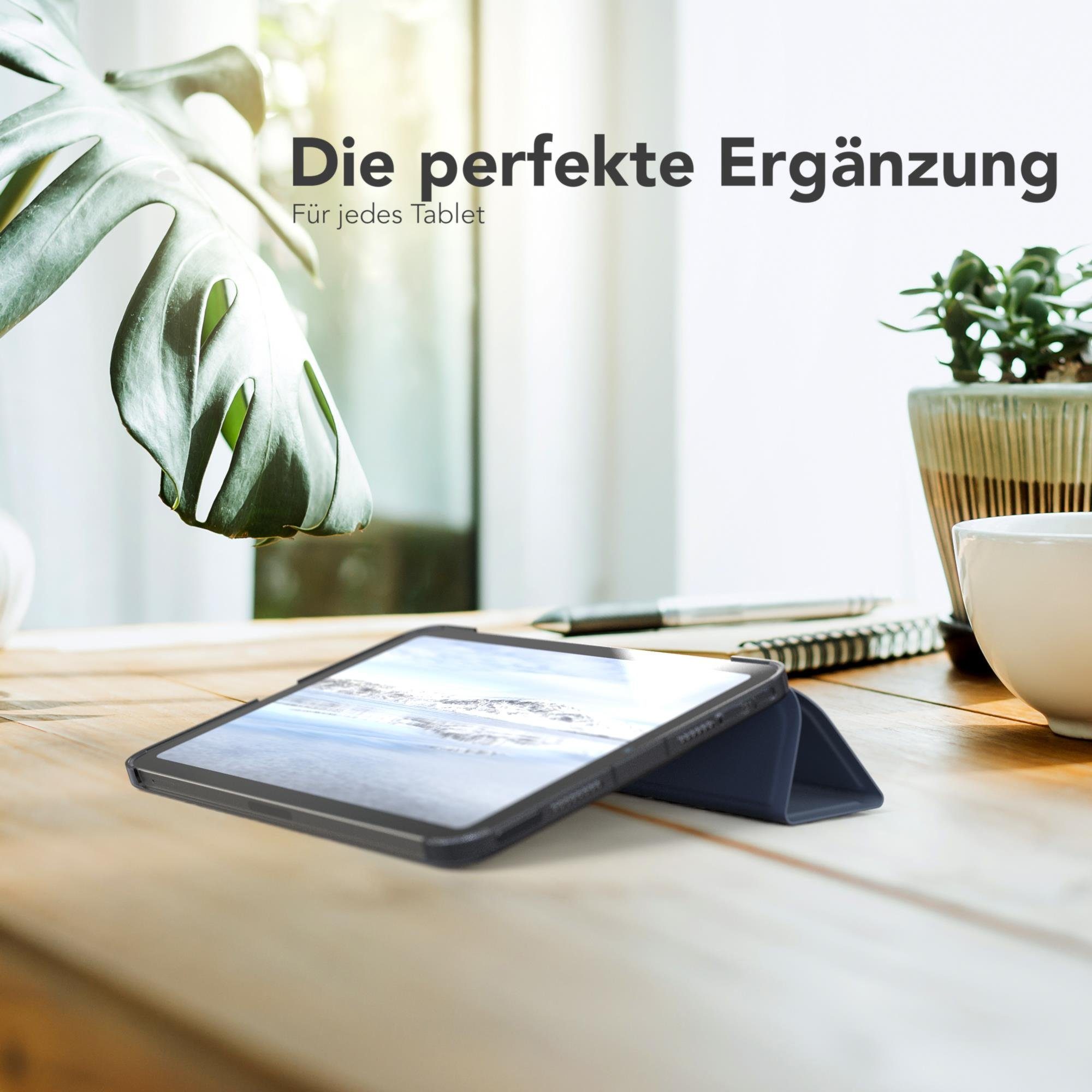 EAZY CASE Tablet-Hülle Smart Case für Apple iPad Mini 6. Gen. (2021) 8,3 Zoll, Schutzhülle mit Sleep Wake Up Funktion Anti-Kratz Case Blau Lavendel
