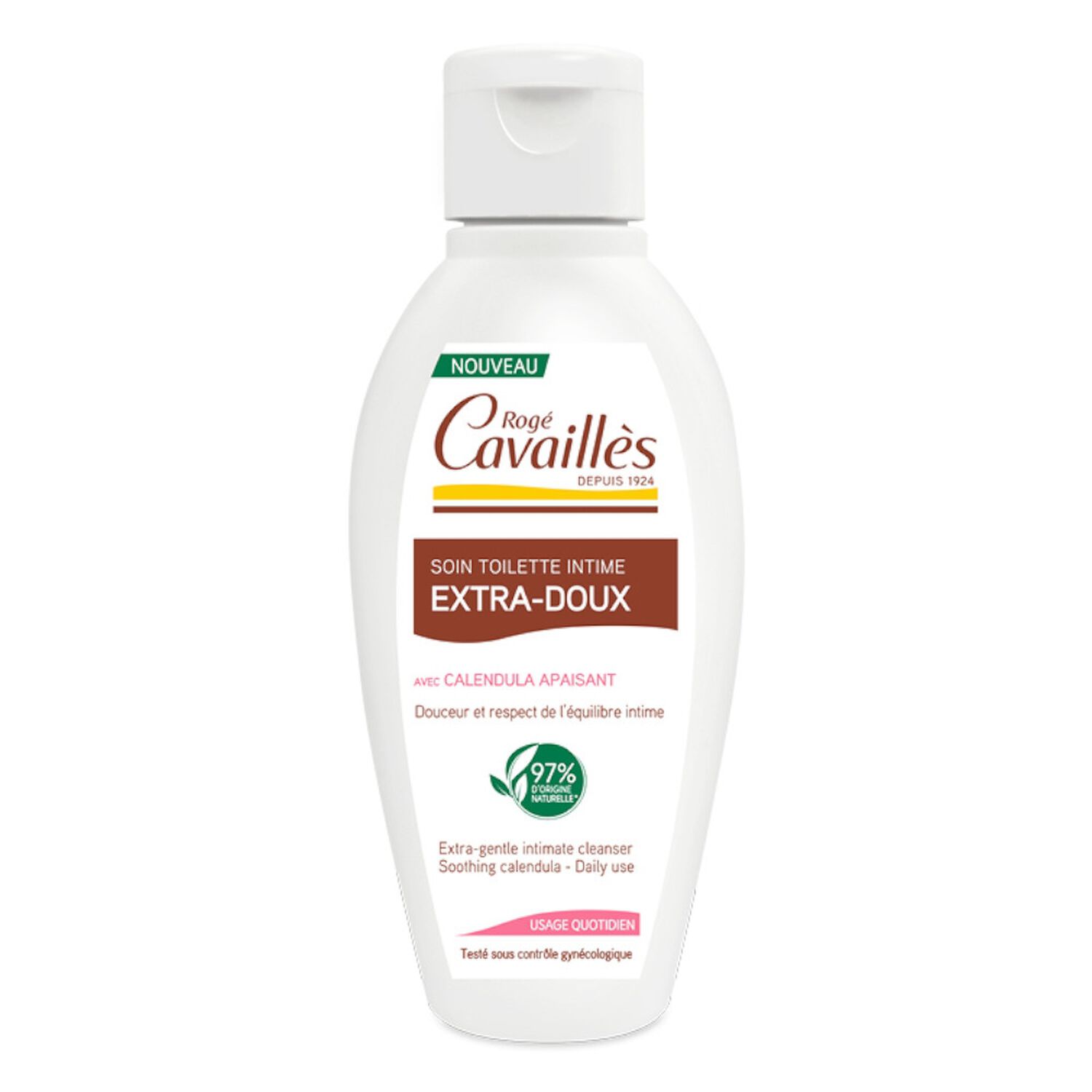 Cavaillès Soin Naturel Toilette Intime Gel Lavant Extra-Doux