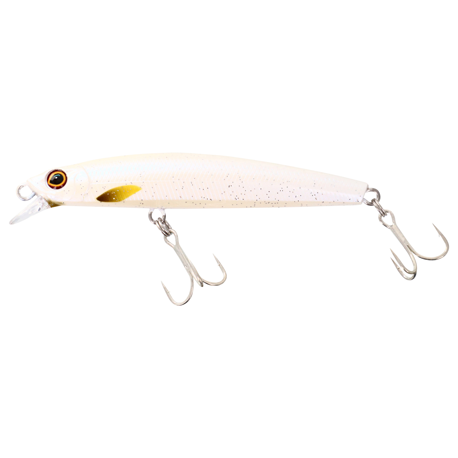Illex Jerkbait Battle Minnow 80 F/135 SP (Pearl Bone)